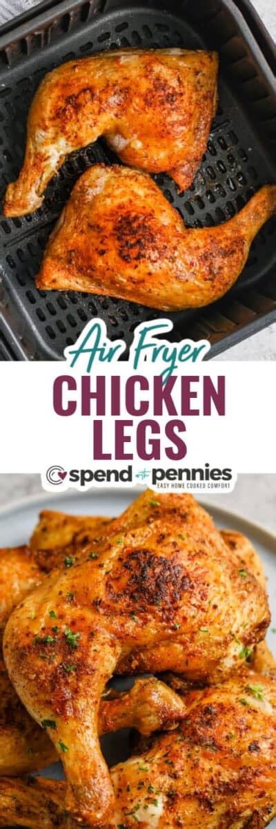 Air Fryer Chicken Legs Spend With Pennies