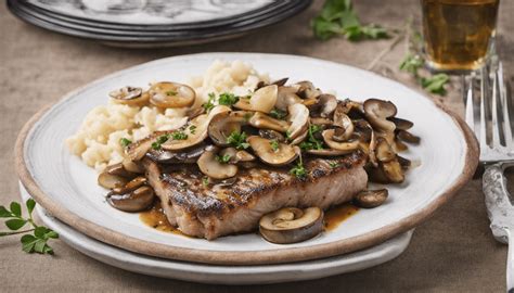 Pork Steak with Sautéed Mushrooms - Your Gourmet Guru