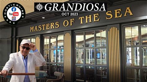 MSC GRANDIOSA Oct 2023 Pub MASTERS Of The SEA By Costi YouTube