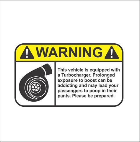 Funny Warning Labels – Bomex Graphics