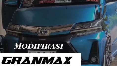 Pickup Grandmax Modifikasi Kumpulan Referensi Video Modifikasi Grandmax Paling Keren