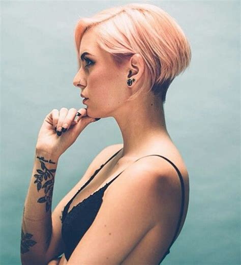 2018 Undercut Short Bob Hairstyles And Haircuts For Women Page 3 Of 10