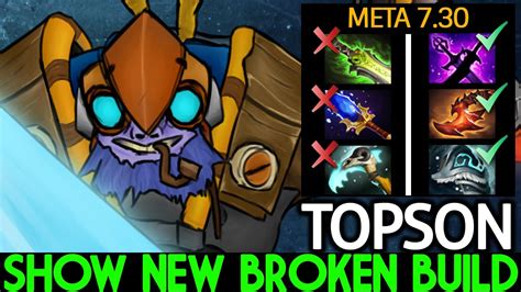 Topson Tinker Show New Meta Hero With Broken Build Dota Youtube