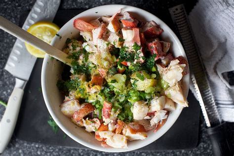 Lobster Potato Salad Salads And Side Dishes Pinterest