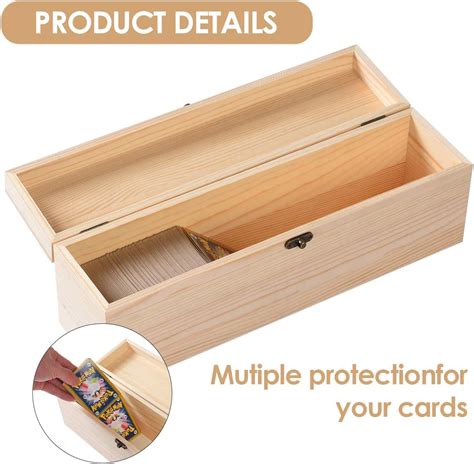 Buy Wooden Card Storage Box Trading Card Storage Box Wooden Trading