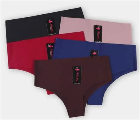 Pack Calzones Tipo Bikini Invisible Sin Costura Cuotas sin interés