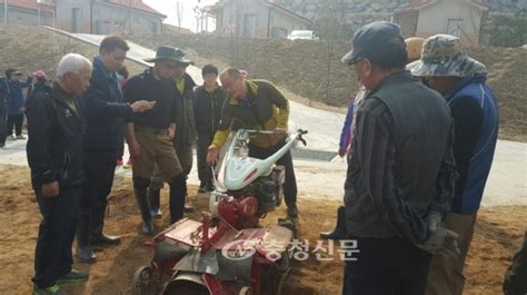 제천시 여성농업인 대상 농기계 교육 실시