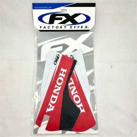 Factory Effex EVO Lower Fork Forks Graphics Honda CRF 250 R RX 19 20 21