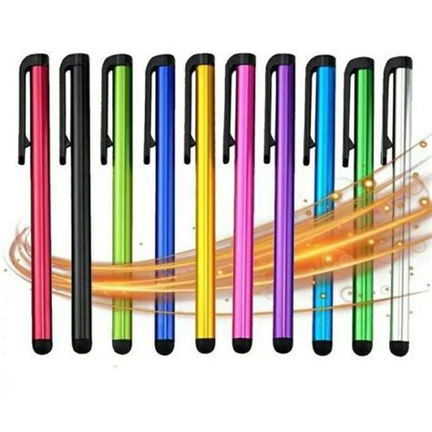 Lot Stylets Pour Cran Tactile Tablettes Et Smartphones T L Phone