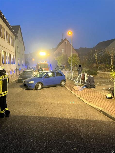 Schwere Unf Lle In Adelshofen G Glingen Und Kirchardt Eppingen Org