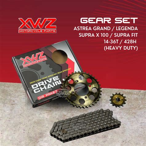 Jual GEAR GIR SET GIR PAKET ASTREA GRAND SUPRA X 100 SUPRA FIT LAMA