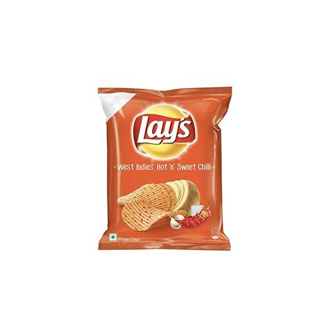 Lays Hot Sweet Chilli 50g Sweet Spicy Chilli Flavor Potato Chips