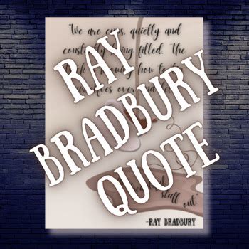 English Classroom Poster Ray Bradbury By LanzLovesLang TPT