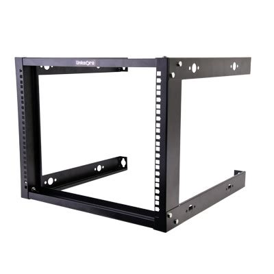 Rack Abierto De 19 Pulgadas Para Montaje En Pared De 8 Unidades