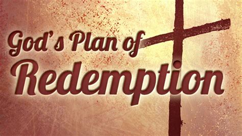 God's Plan of Redemption | Faith Ministries Resources