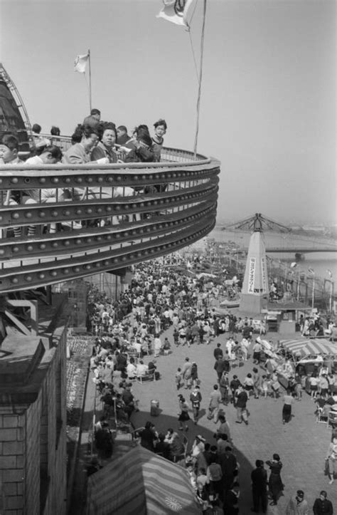 Tokio Asakusa Auf Dem Dach Des Warenhauses Matsuya Eth Bibliothek