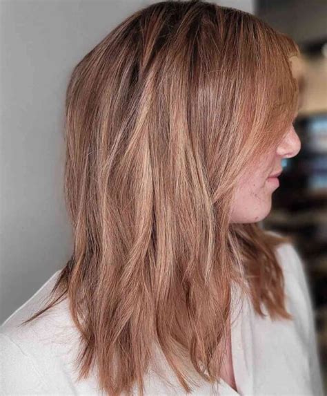 24 Sweetest Strawberry Blonde Balayage Hair Color Ideas