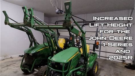 Hydrosplus Lift Increased Lift Height For The John Deere R E