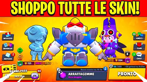 Shoppo Le Nuove Skin Del Nuovo Aggiornamento Brawl Stars Ita Youtube