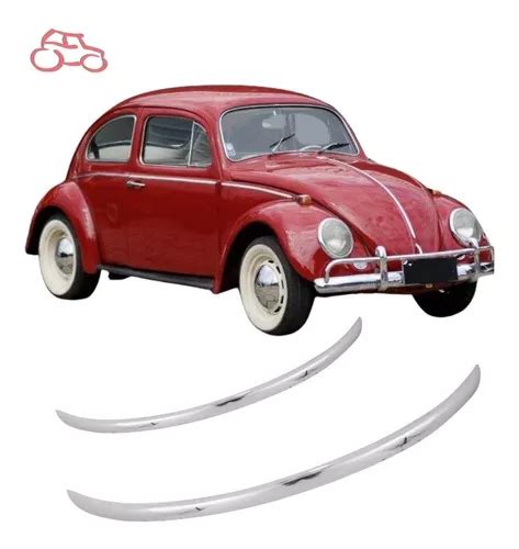 Lamina Para choque Fusca Antigo Até 1970 par Parcelamento sem juros