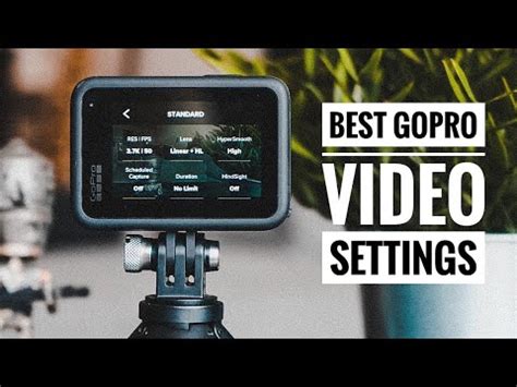 Absolute Best Settings For The Gopro Hero Black Rehaalev Youtube