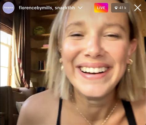 Millie Bobby Brown Live With Noah Schnapp