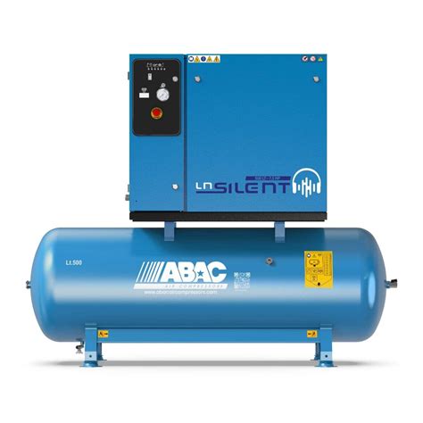 ABAC Compresseur Silencieux LN2 B5900 500 T5 5 DRY 5 5HP 500L