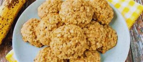 Banana Oat Biscuits