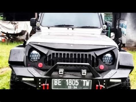 Suzuki Jimny Katana Modifikasi Jadi Mini Rubicon Cuma Jtan