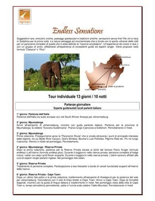 Viaggi In Sudafrica Pdf