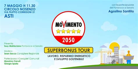 Il Superbonus Tour Del Senatore Pentastellato Agostino Santillo Fa