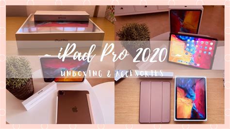 Unboxing Ipad Pro 2020 Apple Pencil 2 And Accessories Procreate Youtube