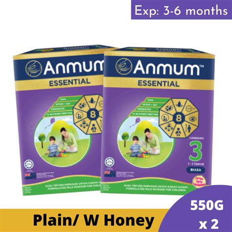 Anmum Essential Step Formula Milk Powder Plain With Honey Kg