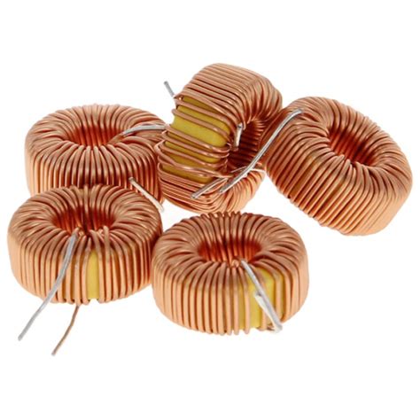 Fielect 10pcs Vertical Toroid Magnetic Inductor Monolayer Wire Wind