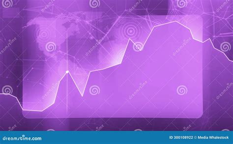 purple moving graph motion running dot  animation   background