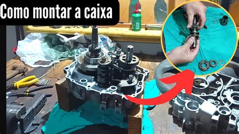 Comecei A Montar O Motor Da Titan Como Montar O Eixo Prim Rio Da