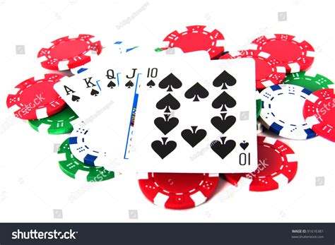 Ace High Royal Straight Flush Poker Stock Photo 91616381 - Shutterstock