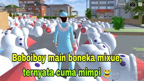 Banjir Boneka Mixue Boboiboy Ternyata Cuma Mimpi Youtube