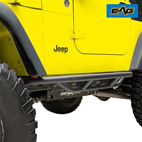 Eag Nerf Bars Side Step Armor Rock Guards Tubular Fit For