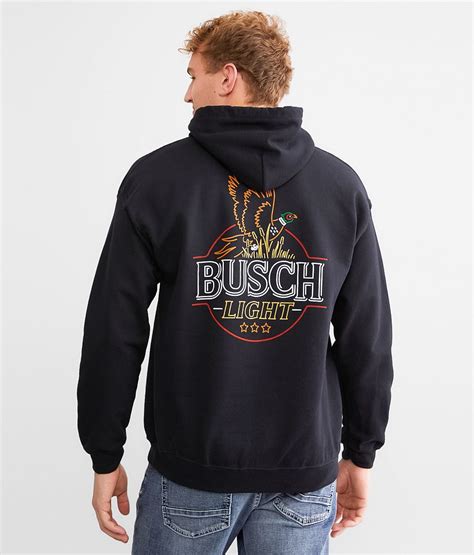 Brew City Busch Light® Pheasant Hooded Sweatshirt Men S Sweatshirts In Black Buckle