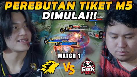 PEREBUTAN TIKET M5 PERTAMA DIMULAI ONIC BENER2 MODE GILA ONIC VS