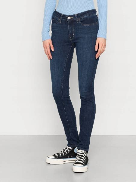 LEVIS SPODNIE JEANSOWE DAMSKIE GRANATOWE 26 AAA 13055465639