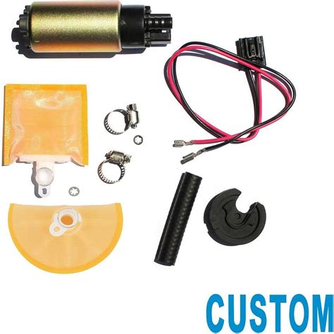 Custom Pc New Electric Intank Fuel Pump With Installation Kit E