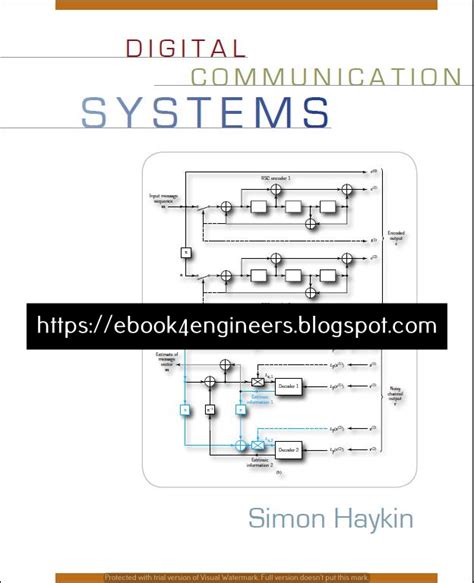 EEE 0008 Digital Communication Systems By Simon S Haykin