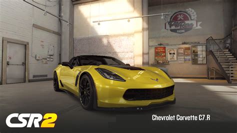 Csr2 Setting Chevrolet Corvette C7 R Limited Edition