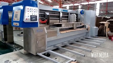 Flexo Printing Installasion Giant Machinery In Pt Cipta Multi Buana