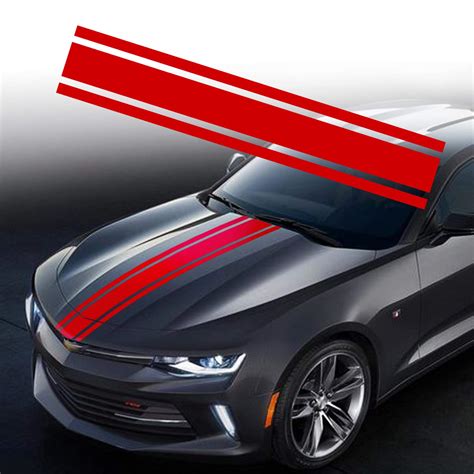 Buy Tomall X Car Hood Stripe Sticker Auto Racing Body Side