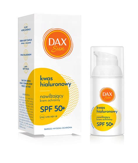 Krem Ochronny Spf Z Kwasem Hialuronowym Spf Ml Dax Sun