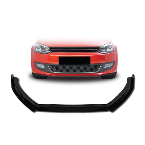 POLO 6 SLIM FRONT LIP SPOILER 3 PIECE GLOSS BLACK AutoTech WholeSale