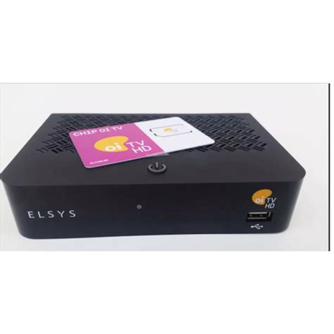 Kit Receptor E Antena Cm Oi Tv Livre Hd Kit Completo Elsys Em